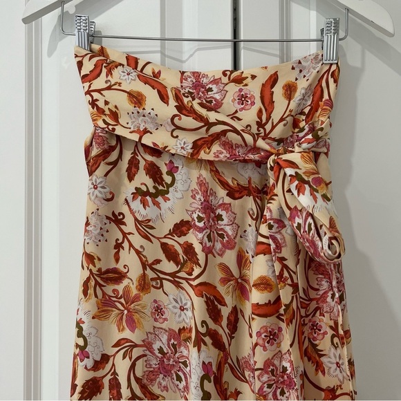 AMUR Nova Skirt Paisley Printed Maxi Skirt Handkerchief Size 2 Retails $498 - Picture 4 of 7